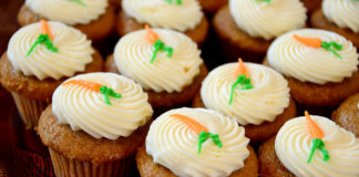 Easy Carrot Cupcakes for Easter