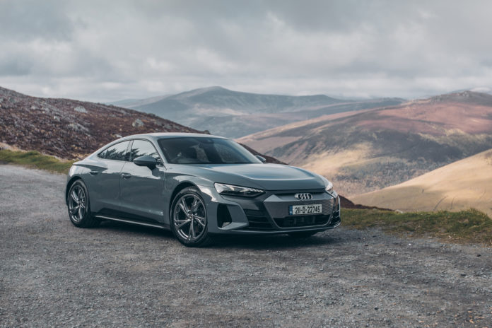 2021 Audi e-tron GT. (Picture: Paddy McGrath)