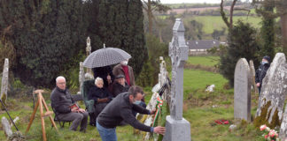 Volunteer Maurice Galvin remembered a century later