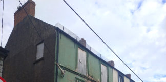 Building ‘falling in on itself’ at Upper Cork Street
