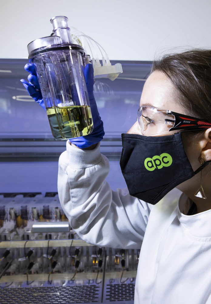 Becca Dunne, Process Development Engineer III at APC. (Picture: Andres Poveda)