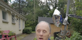 Special 60th celebration for Mike as draft beer goes down a treat!