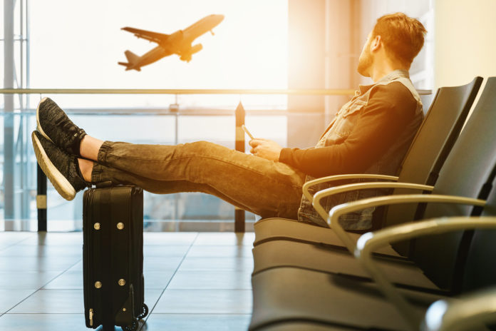 Airport Flight Passenger Holiday 2 Web Stock