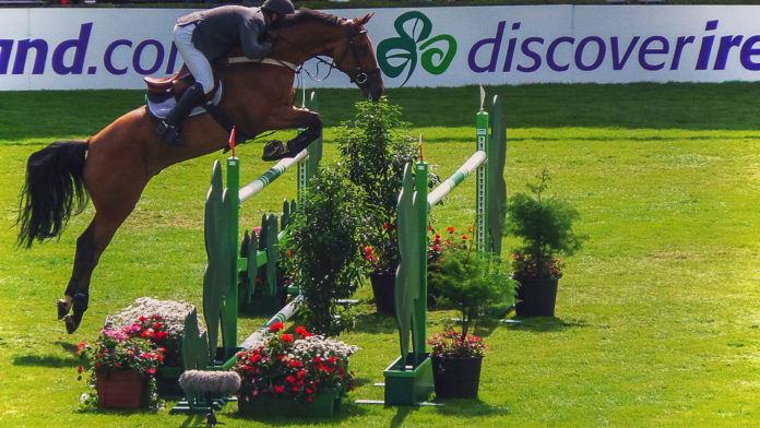 Dublin Horse Show Stock