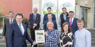 Hurley family receive Top Grassland Farmers award