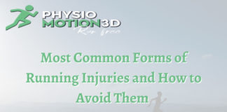 Most common forms of running injuries and how to avoid them with PHYSIOMOTION3D