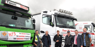N73 protest drive held – however no mention of vital works on NDP