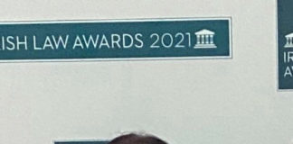 Kildorrery’s Jacquelyn Dunne regional winner at Irish Law Awards
