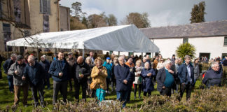 Great spirits at Annes Grove Gardens Reopening