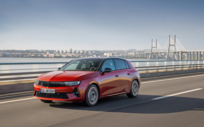 The all-new Opel Astra (2022).