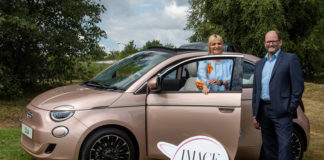 Fiat 500 Electric announced as the Official Car Partner of The Image Business of Beauty Awards 2022