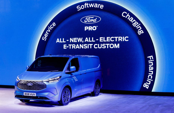 Ford Pro - E-Transit Custom event