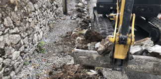 ‘Frustration’ as ancient kerbstones dug up during Council footpath upgrade