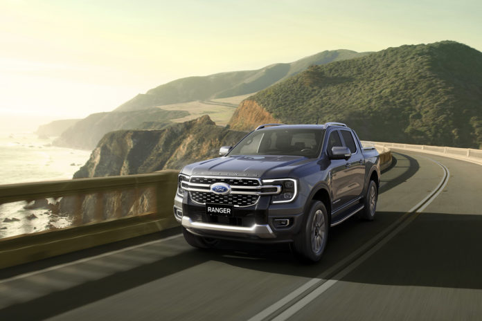The Ford Ranger Platinum.