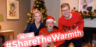 ALONE launches its ‘Share the Warmth’ campaign ahead of a difficult winter