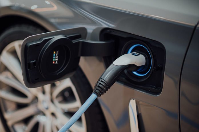 Electric Car Web Stock