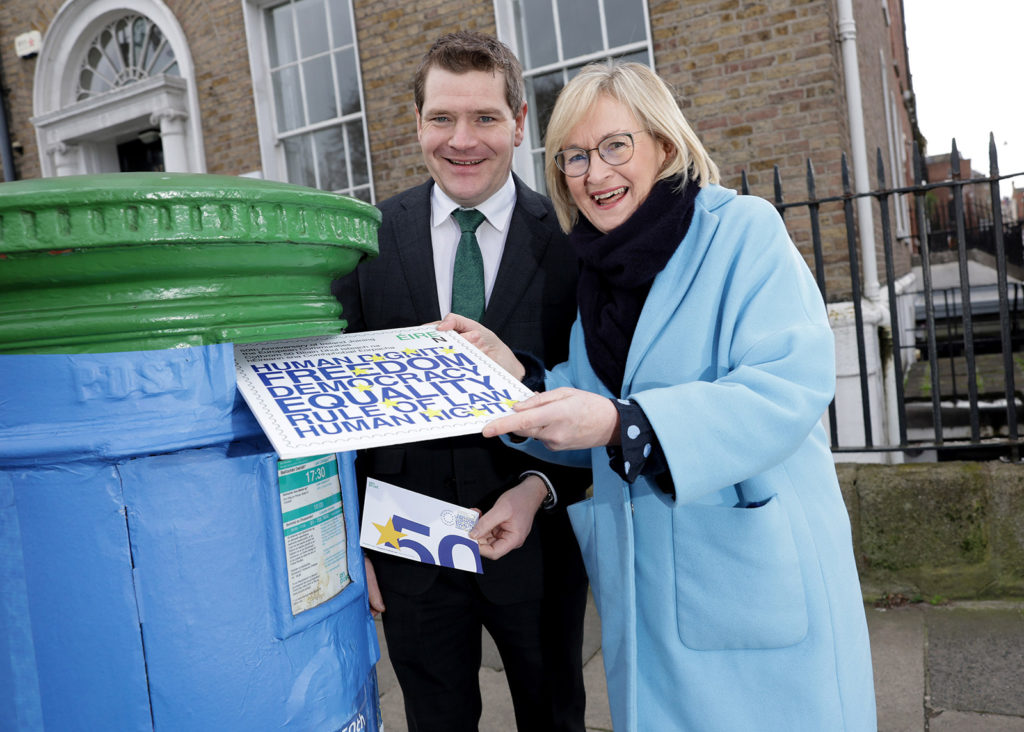 New stamp marks 50th anniversary of Ireland joining the European ...