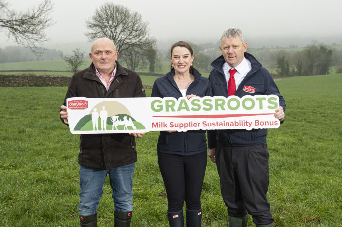 Photographed at the launch of the Dairygold Grassroots Sustainab