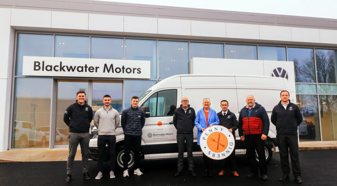 Blackwater Motors Group provide 231 Volkswagen Crafter van to Cork Penny Dinners