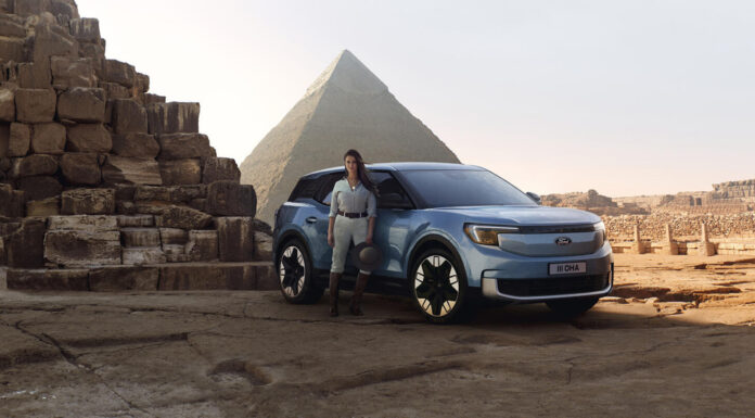 Ford and Lexie Alford team up to recreate historic journey around the globe in the new All-Electric Explorer