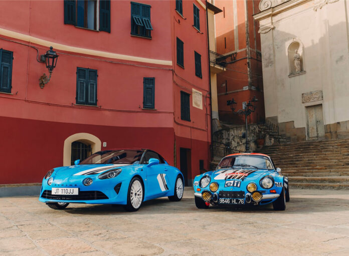 Alpine A110 San Remo 73 edition.
