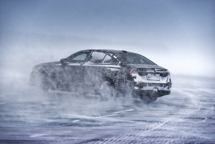 BMW i5 Fahrzeugerprobung Arjeplog/Schweden