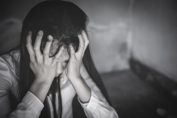 Work Failure Concept, Business Woman Having Headache. Stressed A