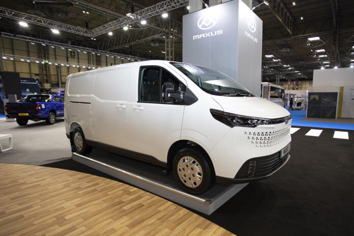 MAXUS eDELIVER7 at the CV Show.