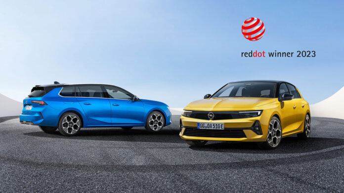 Opel Astra Wins Red Dot 2023 Award