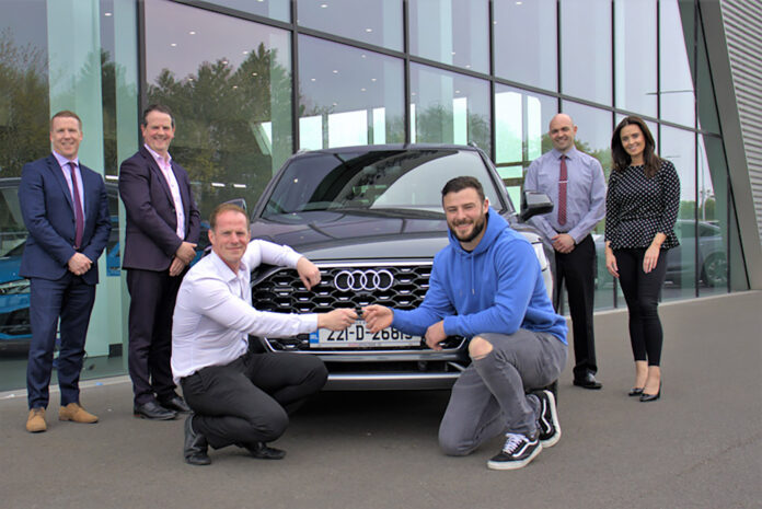Robbie Henshaw, Audi Athlone ambassador.