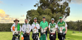 Hugh secures two golfing gold medals at World Transplant Games