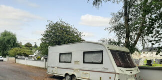 Dogs and drugs seized from ‘abandoned’ caravan