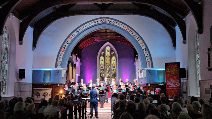 Lismore Choir in action.