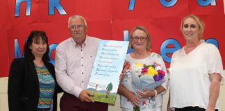 Ballygown NS bids farewell to Mr Macken