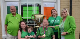 Olympic hero, Stephen, returns home in triumph