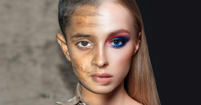 Half and Half Beauty - Twitter