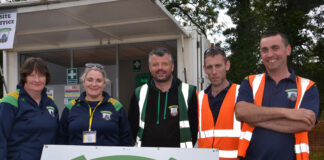 Super silage show, despite the showers