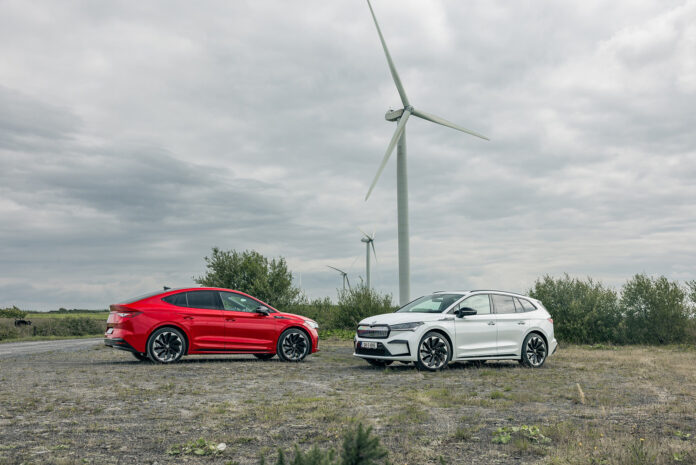 Škoda Enyaq. (Picture: Paddy McGrath)