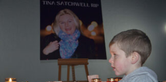 Solemn vigil remembers Tina