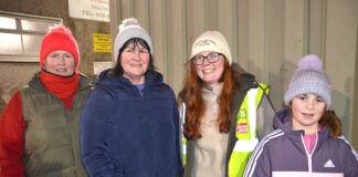 Stretching the legs in Ballyduff