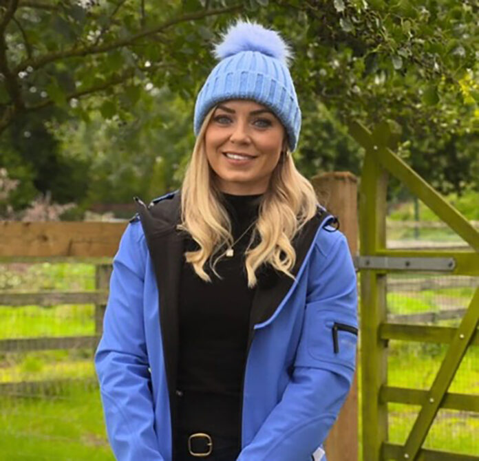 Anna Geary, presenter of 'Love in the Country'.
