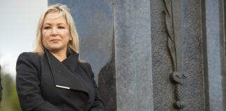 Michelle O’Neill takes up post as First Minister