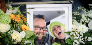 Matthew now resting in ‘God’s loving arms’