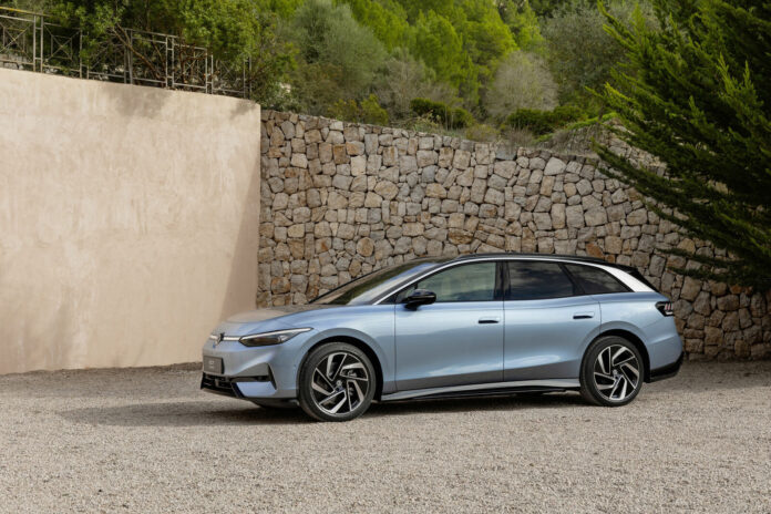 The all-electric Volkswagen ID.7 Tourer. (Picture: Volkswagen AG)