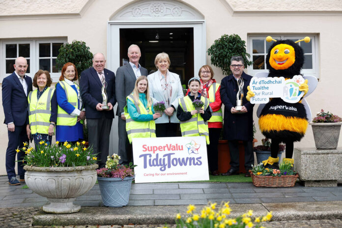Pictured at the launch of the SuperValu TidyTowns Competition 20