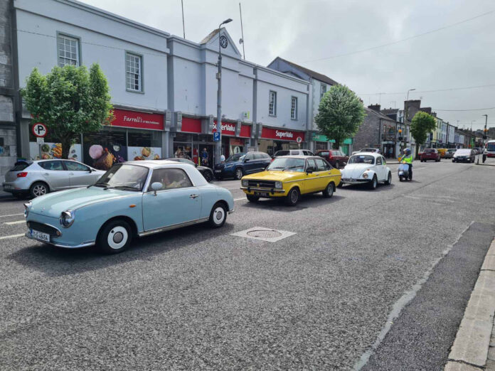 Some of the classic cars in last year's successful vintage run.