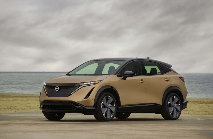 The Nissan Ariya. (Picture: McNally Multi Media)