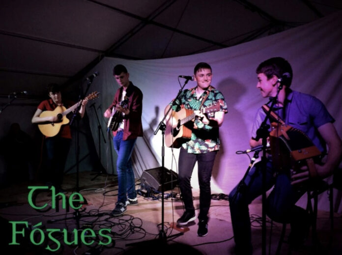 The Fógues who headline the Festival on Sunday evening.