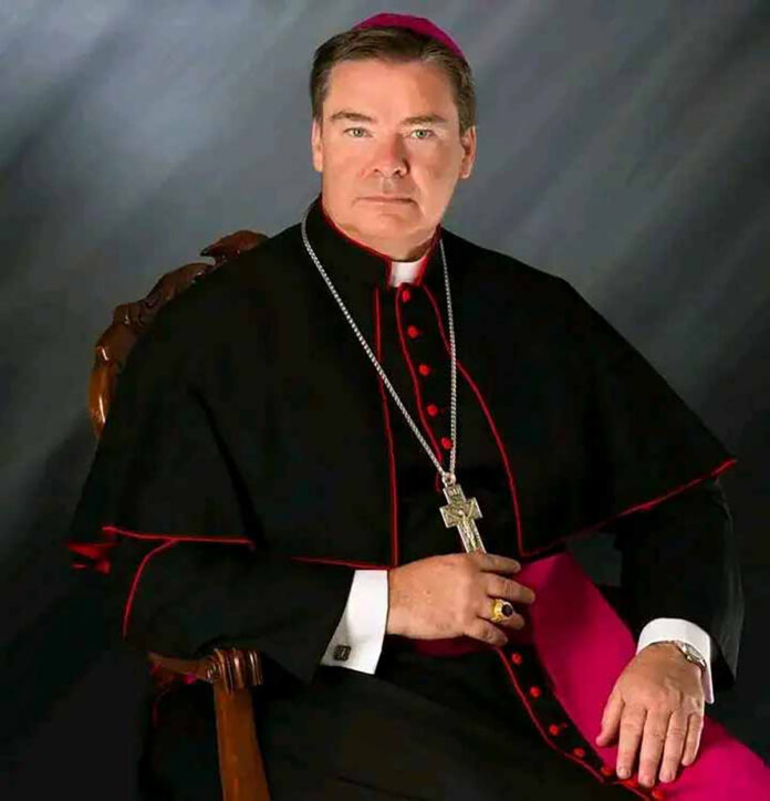 Newly appointed apostolic nuncio in Nigeria, Archbishop Michael Francis Crotty.