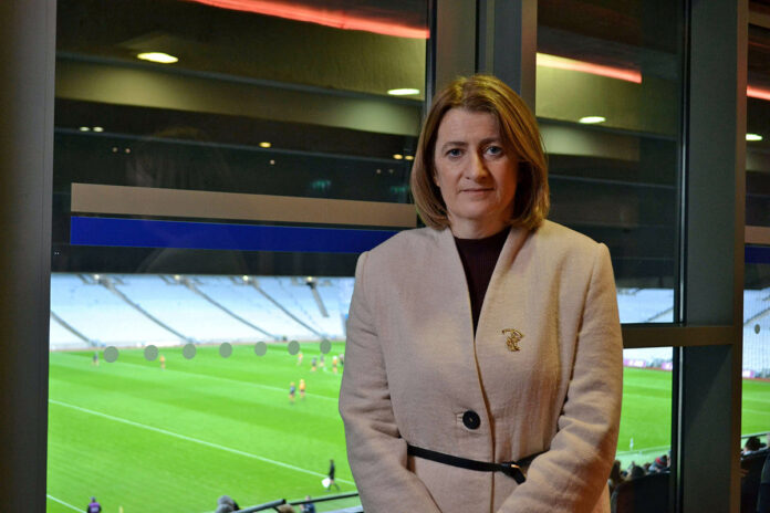 Camogie President Hilda Breslin.